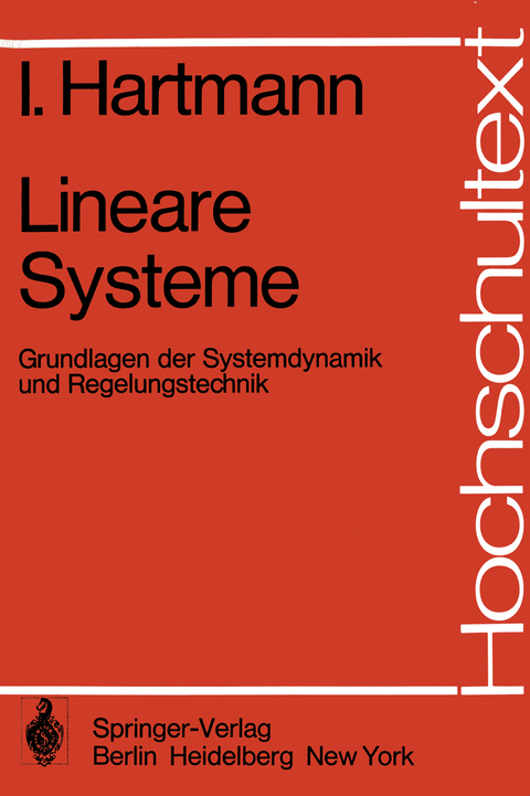 Lineare Systeme - I. Hartmann