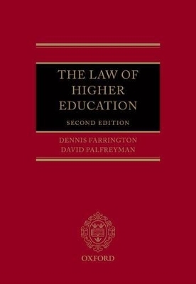 The Law of Higher Education