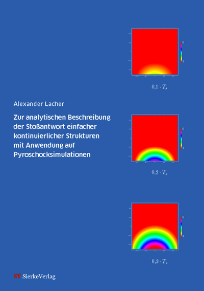 Zur analytischen Beschreibung der Stoßantwort einfacher kontinuierlicher  Strukturen mit Anwendung auf Pyroschocksimulationen - Alexander Lacher