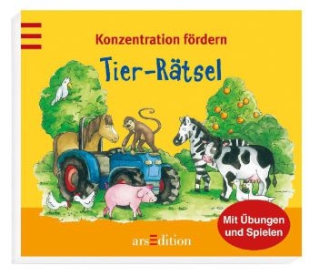 Konzentration f&ouml;rdern - Tier-R&auml;tsel - Juliane B&uuml;ttinghaus