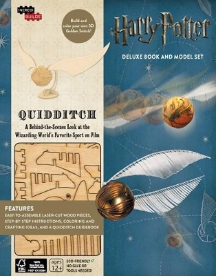 IncrediBuilds: Harry Potter: Quidditch Deluxe Book and Model Set