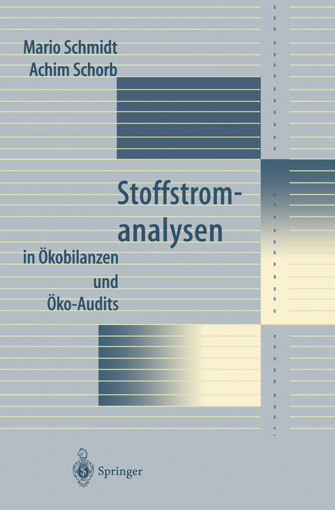 Stoffstromanalysen - Mario Schmidt, Achim Schorb