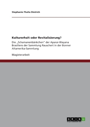 Kulturerhalt oder Revitalisierung? - Stephanie-Thalia Dietrich