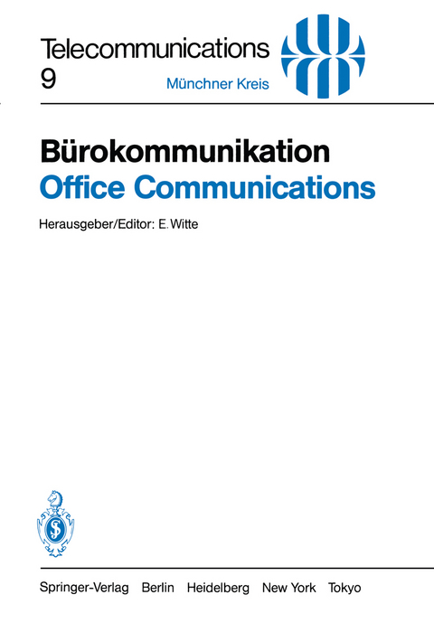 B&uuml;rokommunikation / Office Communications - 