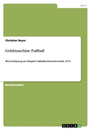 Geldmaschine FuÃball