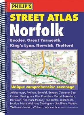 Philip's Street Atlas Norfolk -  Philip's Maps