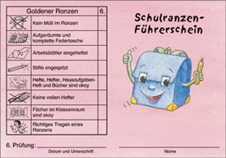 Schulranzen - Klassensatz Führerscheine