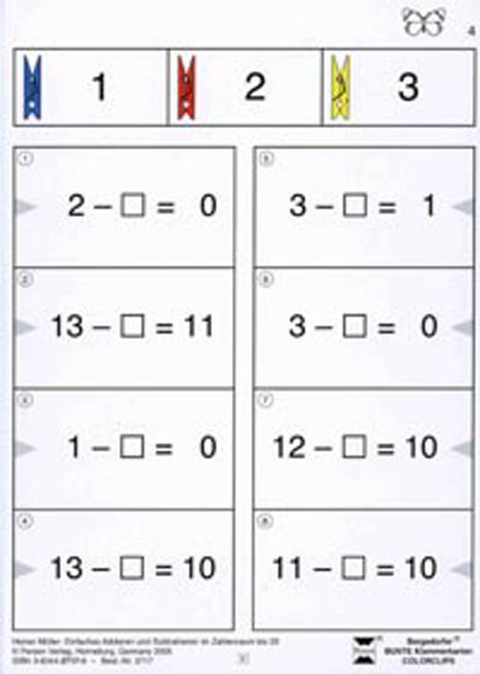 Einfaches Addieren und Subtrahieren im ZR bis 20 - Heiner M&uuml;ller