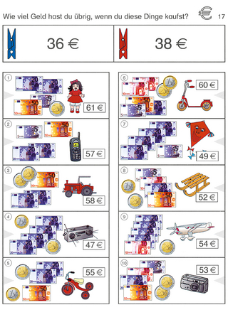 Wie viel Geld ist das? - 2. Klasse