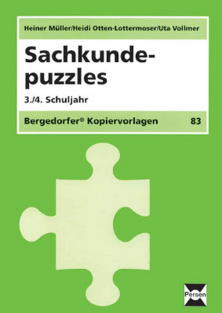 Sachkundepuzzles - 3./4. Klasse