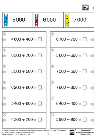 Mit Plus und Minus durch den ZR bis 1.000.000