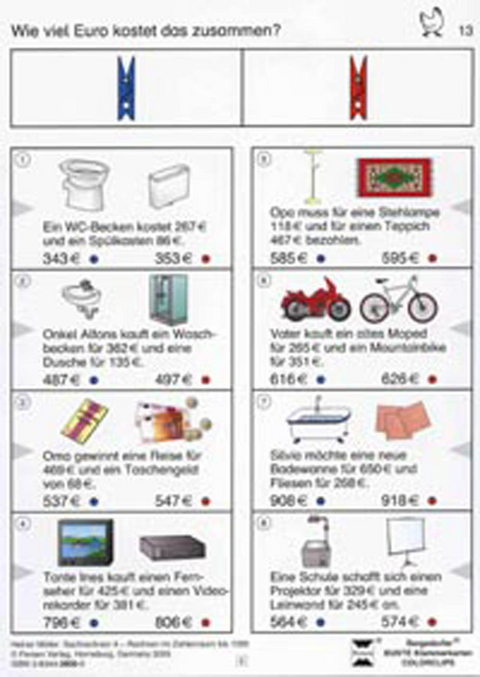 Sachrechnen 4 - Heiner M&uuml;ller