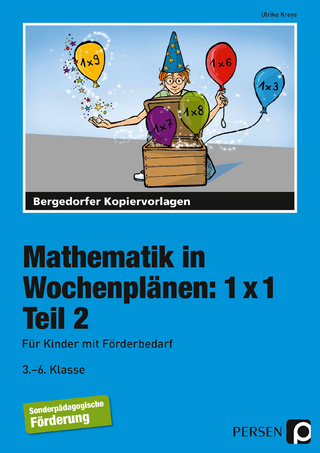 Mathematik in Wochenplänen: 1x1 - Teil 2