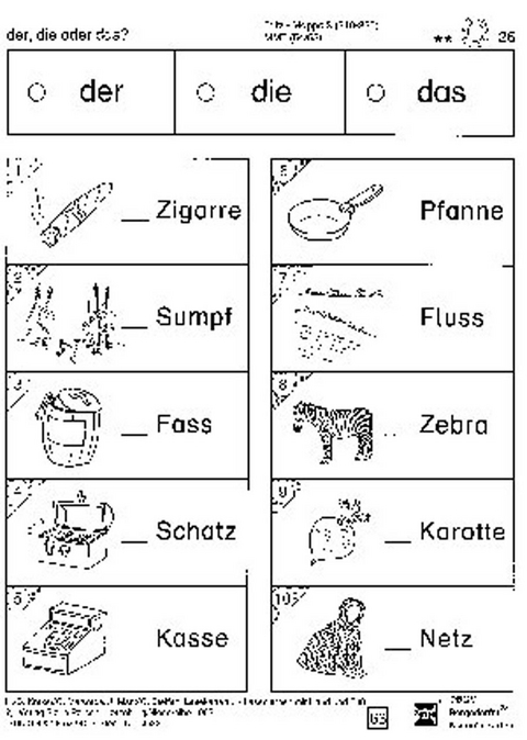 Lesekarten II - H.-B. Kreker, G. Marwede, U. Marx, G. Steffen
