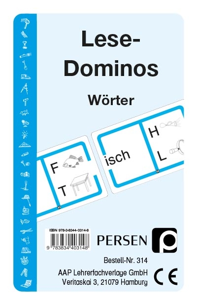 Lese-Dominos - W&ouml;rter - Angelika Lange, J&uuml;rgen Lange