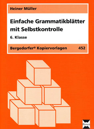 Einfache Grammatikblätter - 6. Klasse