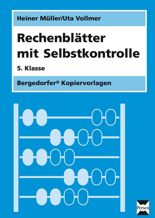 Rechenblätter mit Selbstkontrolle - 5. Klasse