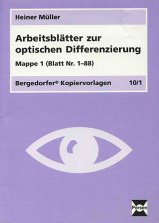 Arbeitsblätter zur optischen Differenzierung - 1