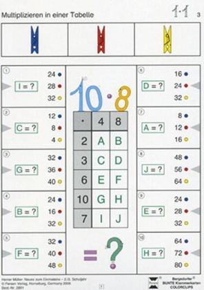 Neues zum Einmaleins - Heiner M&uuml;ller