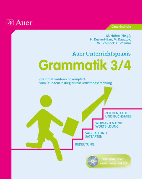 Grammatik Klasse 3-4 -  Deckert-Bau,  Kauczok,  Schmock,  Vollmar