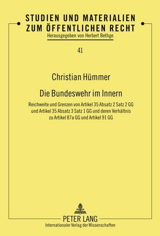 Die Bundeswehr im Innern