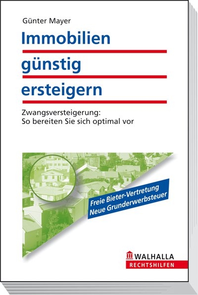 Immobilien g&uuml;nstig ersteigern - G&uuml;nter Mayer