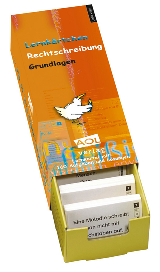 Lernkärtchen Rechtschreibung
