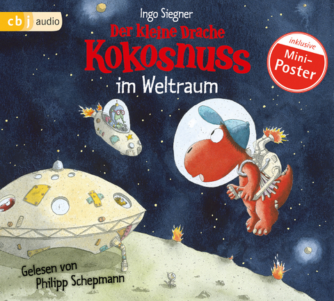 Der kleine Drache Kokosnuss im Weltraum - - Ingo Siegner