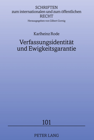 Verfassungsidentität und Ewigkeitsgarantie