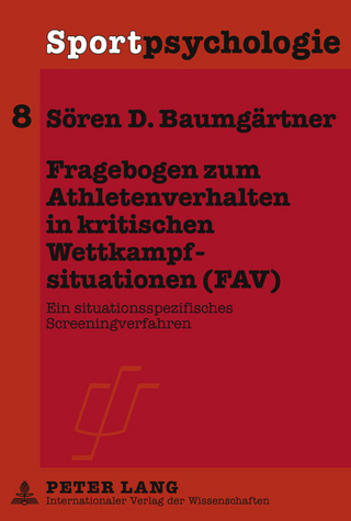 Fragebogen zum Athletenverhalten in kritischen Wettkampfsituationen (FAV)
