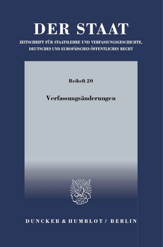 Verfassungsänderungen.