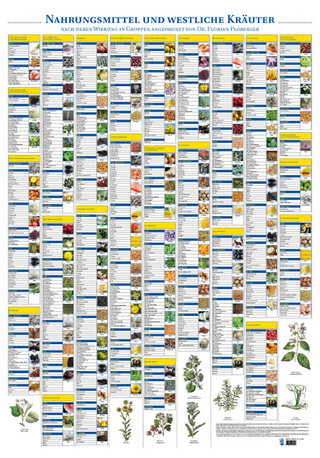 Plakat Chinesische Kräuter