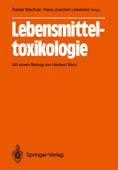 Lebensmitteltoxikologie - 