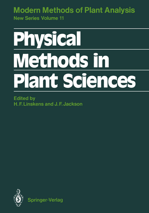 Physical Methods in Plant Sciences - 