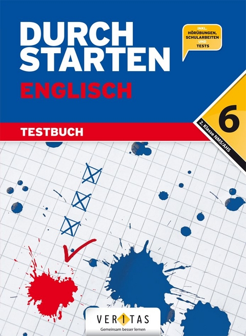 Durchstarten Englisch 6. Testbuch (inkl. H&ouml;r&uuml;bungen, Schularbeiten und Tests) - Sonja H&auml;usler, Katrin P&uuml;rer
