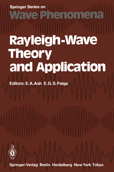 Rayleigh-Wave Theory and Application - 