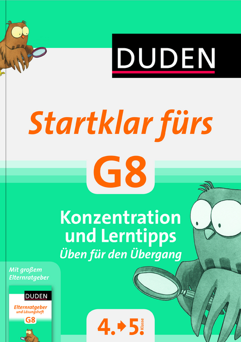 Startklar f&uuml;rs G8 - Konzentration und Lerntipps