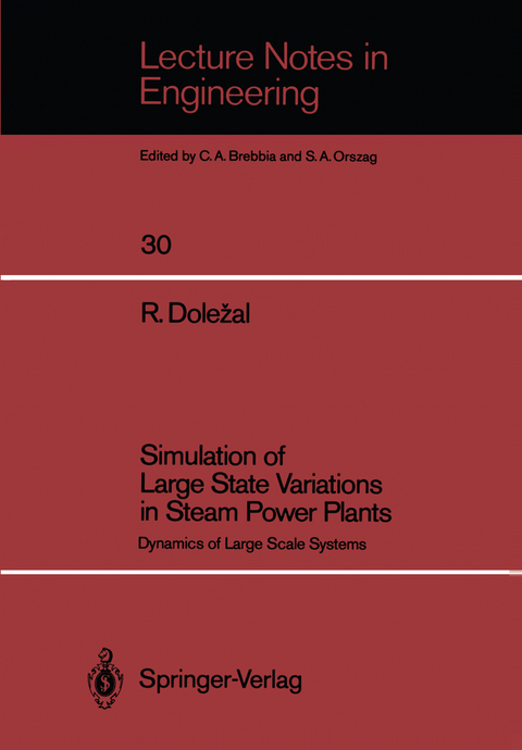 Simulation of Large State Variations in Steam Power Plants - Richard Dolezal