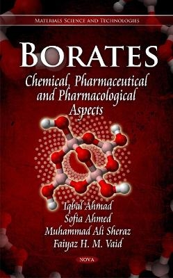 Borates - Iqbal Ahmad, Sofia Ahmed, Muhammad Ali Sheraz, Faiyaz H M Vaid