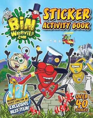 Bin Weevils Sticker Activity Book - Steph Woolley