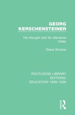 Georg Kerschensteiner - Diane Simons