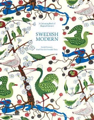 Swedish Modern: A Colouring Book of Magical Interiors - Janet Colletti