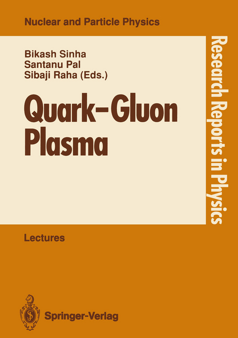 Quark&mdash;Gluon Plasma - 