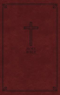 KJV Holy Bible: Deluxe Gift, Brown Leathersoft, Red Letter, Comfort Print: King James Version