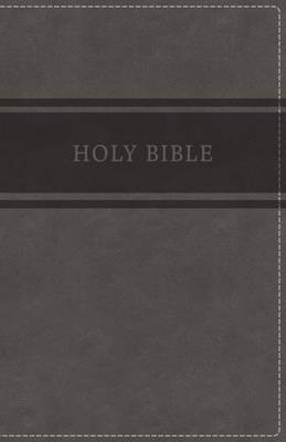 KJV Holy Bible: Deluxe Gift, Gray Leathersoft, Red Letter, Comfort Print: King James Version