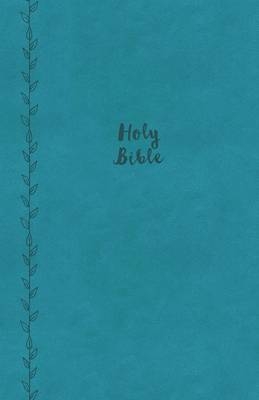 KJV Holy Bible: Value Large Print Thinline, Teal Leathersoft, Red Letter, Comfort Print: King James Version