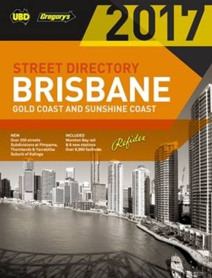 Brisbane Refidex Street Directory 2017 61st ed