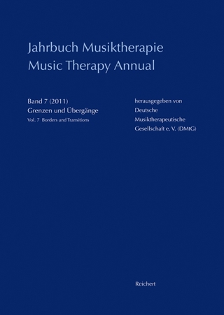 Jahrbuch Musiktherapie / Music Therapy Annual