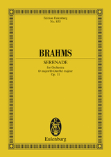 Serenade D major - Johannes Brahms