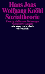 Sozialtheorie - Hans Joas, Wolfgang Kn&ouml;bl